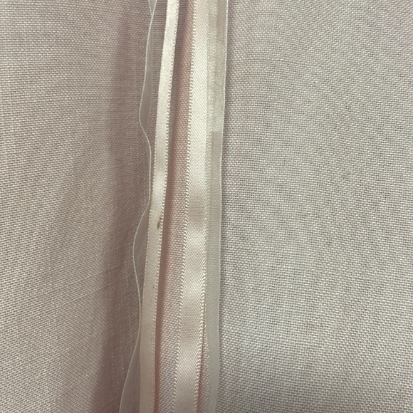 Rare Editions girl dress size 4 - elegant pale pink dress with ribbons / flowers - Picture 7 of 8